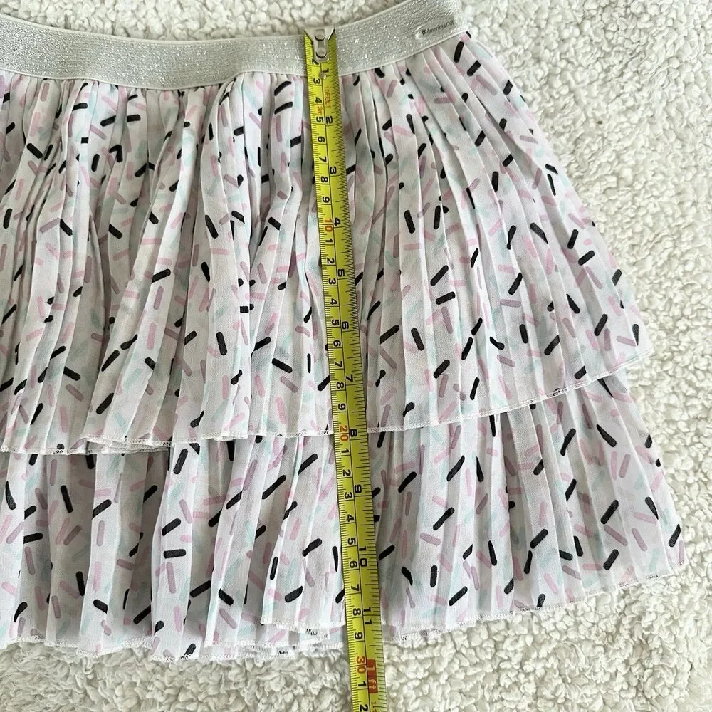 American Girl Sprinkles Skirt Size Small 7 8 Sweet Street Collection Child Skort